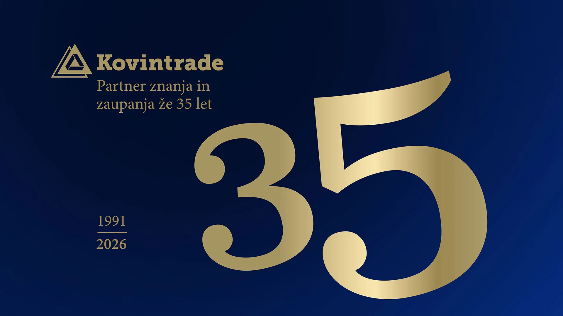 Kovintrade praznuje 35 let: partner znanja in zaupanja