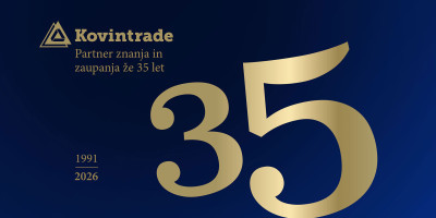 Kovintrade praznuje 35 let: partner znanja in zaupanja