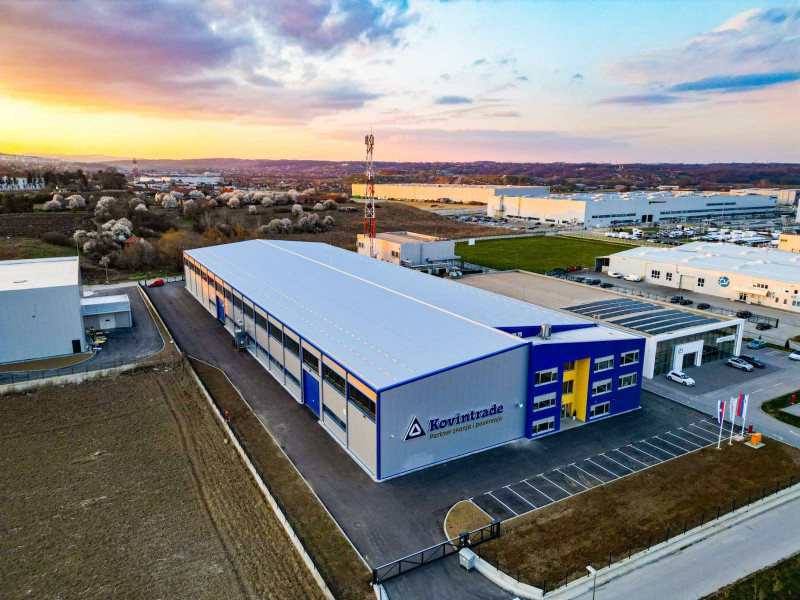 Completed construction of a new warehouse center in Serbia - Kragujevac