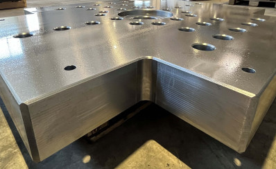 Machined plates